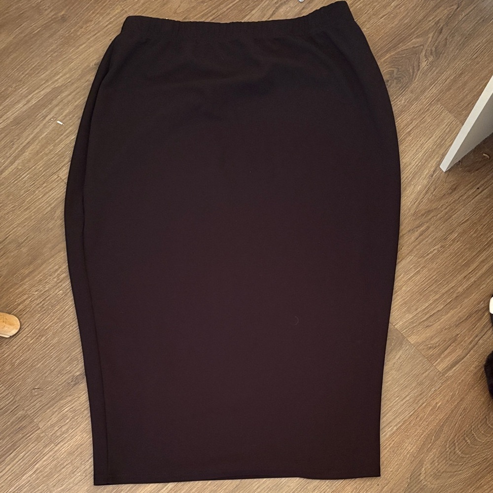 🎉SALE Elegant Black Maxi Skirt no brand elastic band